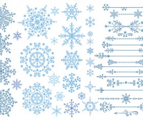 2014 Christmas snowflake with cloud background 01 free download