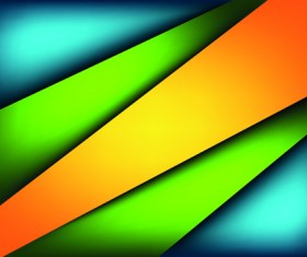 Colored layers pattern background vector 01