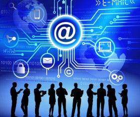 Data and Infographics business template vector 01