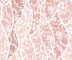 Exquisite lace pattern background 04