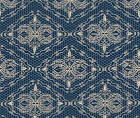 Exquisite lace pattern background 05
