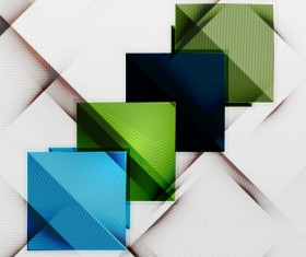 Geometric shapes background business vector 08