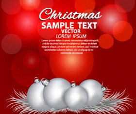 Halation red 2015 christmas background art 02