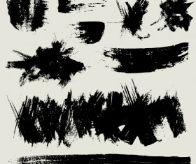 Ink splatter grunge vector 02