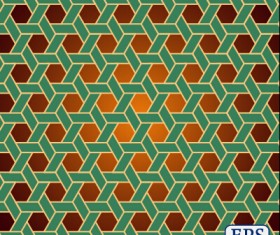 Interweave pierced vector seamless pattern 04