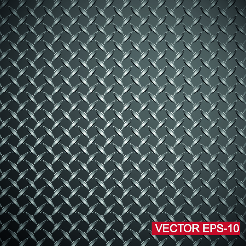 Metal Textures pattern art vector 01