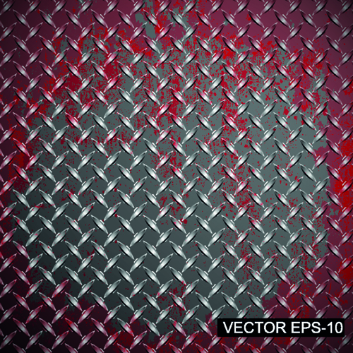 Metal Textures pattern art vector 02