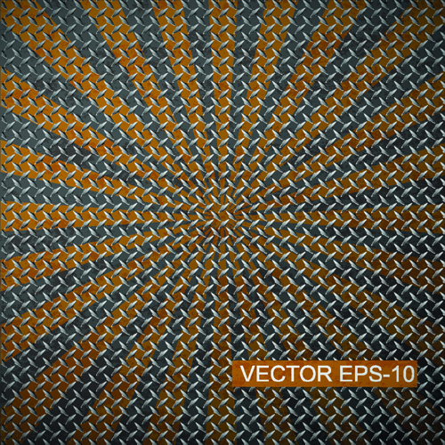 Metal Textures pattern art vector 03