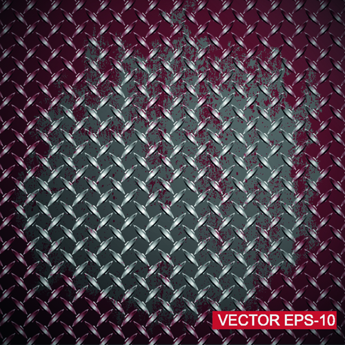 Metal Textures pattern art vector 04
