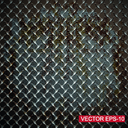 Metal Textures pattern art vector 05