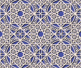 Modern snow seamless pattern vector