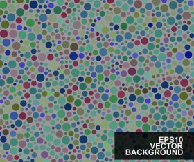 Multicolor dot pattern vector background 03