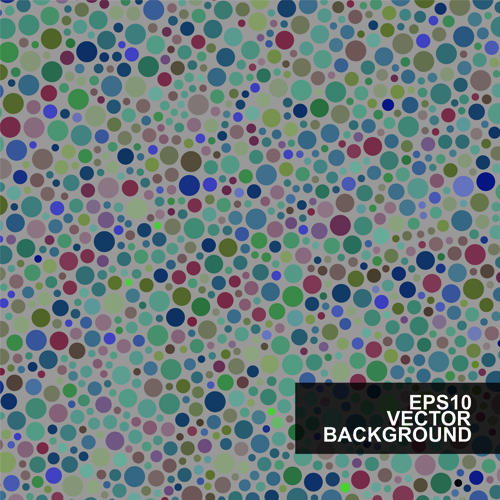 Multicolor dot pattern vector background 03