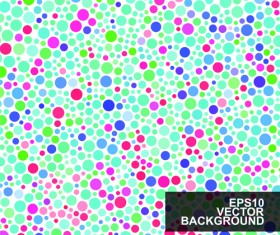 Multicolor dot pattern vector background 04