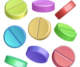 Pills design vector 02