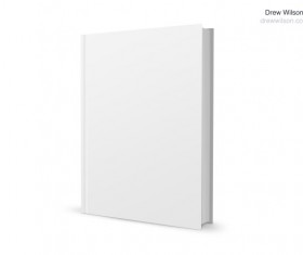 Psd blank book graphics