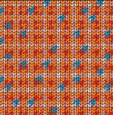 Realistic knitting textured pattern vector 02