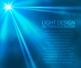 Sun light design vector background 01