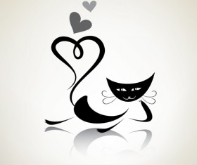 The offbeat cats vector design 03