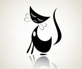 The offbeat cats vector design 04