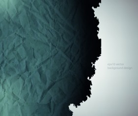 Vector crumpled paper background set 02