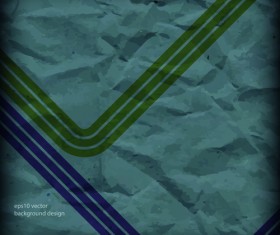 Vector crumpled paper background set 04