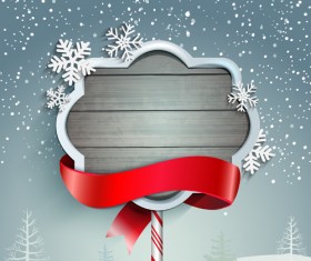 Winter christmas and new year frame backgrounds 02