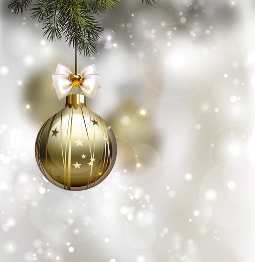 Xmas baubles shiny holiday background art 03 free download