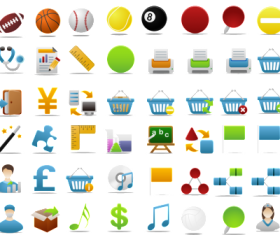 Pretty office icon set part 6