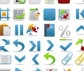 Pretty Office icon Set part