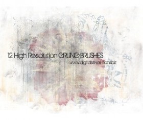 Free Grunge Photoshop Brushes