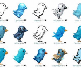 The Amazing Twitter Birds