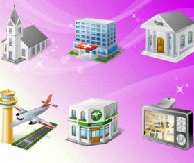 GIS/GPS/MAP icon Set