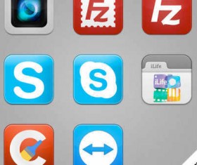 Baco Flurry icons Style