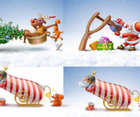 Christmas Shooting icons