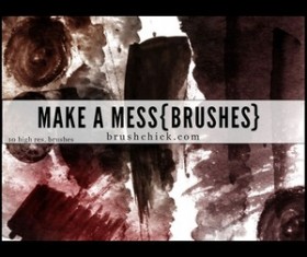 Make a Mess Brush set