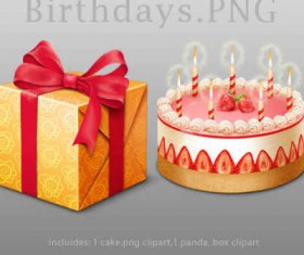 Birthday icons