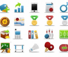 Pretty Office Icon Set Part 7