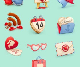 Valentine s Day Icon Set