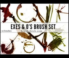 Exes and O’s Brush Pack