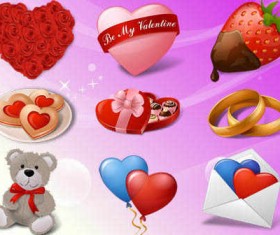 Vista Love icons Set