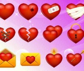 Valentine Love Icon Set