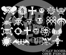 One Piece Jolly Roger Brushes