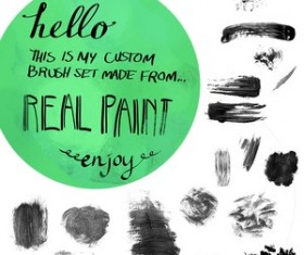 Jess\'s Acrylic Texture Photoshop Brushes