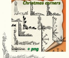 Christmas Corners Brushes
