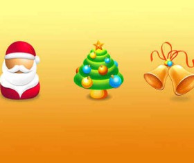 Merry Christmas icons