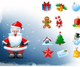 Free Christmas icons set