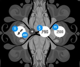 Ornament Brushes set