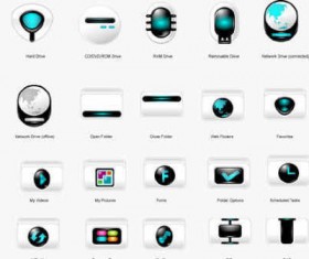 Simple and Plane icons
