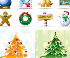 Cute Christmas icons